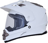 0110-5855 Afx Dual Sport Series Solid Color Helmet Pearl White