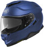 0119-0132-06 Shoei Ii Solid Color Helmet Lrg Matte Blue Metallic