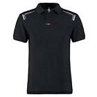 01223nr3l Sparco Skid Mens Polo Shirt Black Large