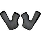 0134-1224 Afx Helmet Cheek Pads For And Dual Sport Sm Gray