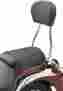 02-7661 Cobra Boulevard Round Sissy Bar Standard 17in