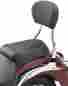 02-8770 Cobra Boulevard Round Sissy Bar Short 14in