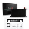 02egk0006zbk Universal Aluminum Engine Transmis Sion Oil Cooler With Bracket Kit