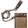 0808-0806-0006 Roland Sands Designs Brown Design Lynwood Wallet