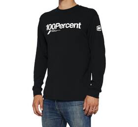 20006-00000 100% Bilto Long Sleeve T-shirt Small Black