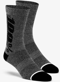 24006-052-17 100% Rythym Socks S M Charcoal Heather Small Medium