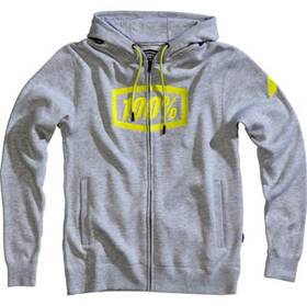 36017-181-11 100% Open Box Syndicate Fleece Zip-up Hoodie Heather Grey Size M
