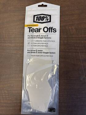 59084-00001 100% Standard Tear-offs - 20pk