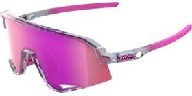 5930-2072-00 100 60057-00005 100% Slendale Sunglasses Translucent Gray Purple