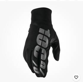 10017-00002 100 Percent 100% Mens Hydromatic Waterproof Gloves Black L