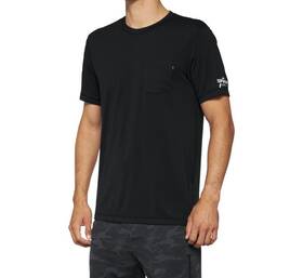 20014-00004 100 Percent 100% Mission Athletic T-shirt 2xl Black