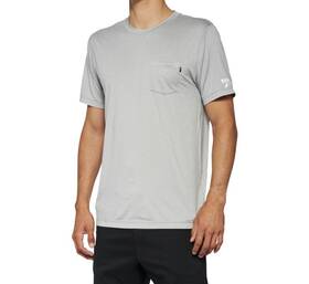 20014-00008 100 Percent 100% Mission Athletic T-shirt Xl Heather Gray