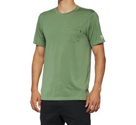 20014-00015 100 Percent 100% Mission Athletic T-shirt Sm Green