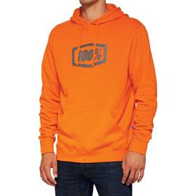 20029-00020 100 Percent 100% Pullover Hoodies Sm Icon Orange