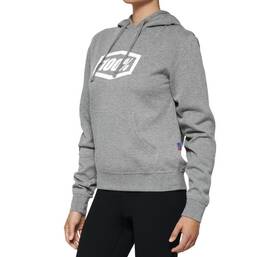 20031-00007 100 Percent 100% Icon Womens Hoody Xl Gray