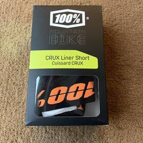 40049-00000 100 Percent 100% Youth Crux Liner Shorts Chamois Bike Cycling Bmx Motocross Size 22 New