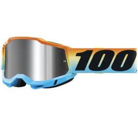 50025-00006 100 Percent 100% Accuri Jr. 2 Goggle Sunset With Flash Silver Lens