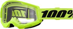 50031-00010 100 Percent 100% Strata 2 Junior Goggles Yellow Osfm