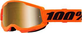 50032-00009 100 Percent 100% Strata 2 Junior Goggles Orange Osfm