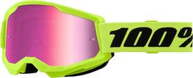50032-00010 100 Percent 100% Strata 2 Junior Goggles Yellow Osfm