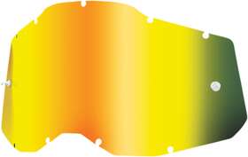 51009-259-01 100 Percent 100% Youth Accuri 2/strata 2 Goggle Lens Gold Mirror
