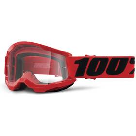 5651-1001-50 100 Percent 100% Strata 2 Junior Goggles Osfm Red