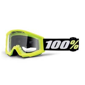 5651-1003-60 100 Percent 100% Strata 2 Junior Goggles Yellow / Clear Lens Osfm