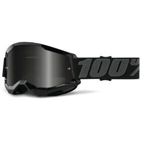 5655-1005-00 100 Percent 100% Strata 2 Sand Goggles Black Osfm