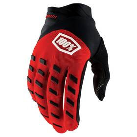 5701-0105-55 100 Percent 100% Airmatic Youth Gloves Red/black Md