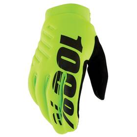 5704-0305-56 100 Percent 100% Brisker Youth Gloves Lg Yellow