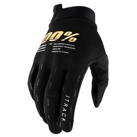 5709-0005-56 100 Percent 100% Itrack Youth Gloves Lg Black