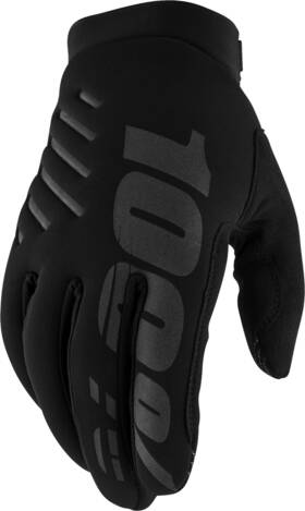 100-percent 841269184601 Brisker Womens Gloves Black Xl