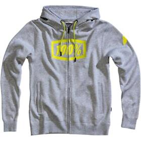 36017-188-11 100% Syndicate Fleece Zip Hoodie Medium Gray Heather