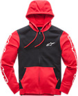 1017530053010xl Alpinestars Machine Fleece Black Red