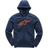1038530527030xl Alpinestars Ageless Ii Fleece Hoody Navy Red Blue 059175010682