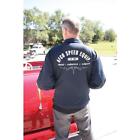 10689085-nvy-m Afco Retro Red Kap Work Jacket Navy Size Medium