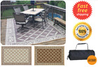 116097 Reversible Mats Carpet Rv Patio Picnic Camping Deck 837654533161