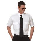 13v5013 Van Heusen Commander Pilot Shirt By Mens White Uniform Wrinkle