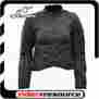 14-331428-10-36 Alpinestars Womens Angle Textile Jacket Blackmetallic 36 Euro Special Buy