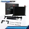 02egk0003zbk 15 Row 10an Universal Aluminum Engine Transmis Sion Oil Cooler With Bracket Kit Us