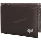 16016-081-ns Fox Leather Bi-fold Wallet
