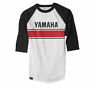 17-87232 Factory Effex Mens Yamaha Vintage Baseball Tee