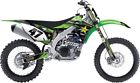 18-07128 Factory Effex Rockstar Complete Graphics Kit Black Green