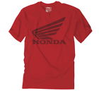 21-87314 Factory Effex Apparel Mens Honda Big Wing Tee Red