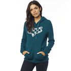 21897-167-xs Fox Racing Womens Check Head Zip Fleece Jade Size Extra