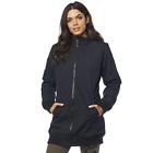 21916-001-xl Fox Racing Women Dazed Long Bomber Jacket Black Extra Large