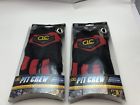 230r Clc Lot Of Pit Crew Gloves Red And Black Fingered