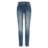 2412l32w28 Rokker Tech High Waisted Womens Jeans Denim