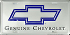 2431 Hangtime Genuine Chevrolet Silver License Plate Wall Sign Tag Made