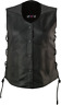 2831-0075 Womens Gaucha Vest Black